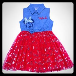 Disney Minnie Mouse dress (cute) tie front